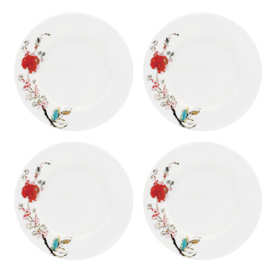 Lenox Chirp Saucers/Party Plates, Set of 4