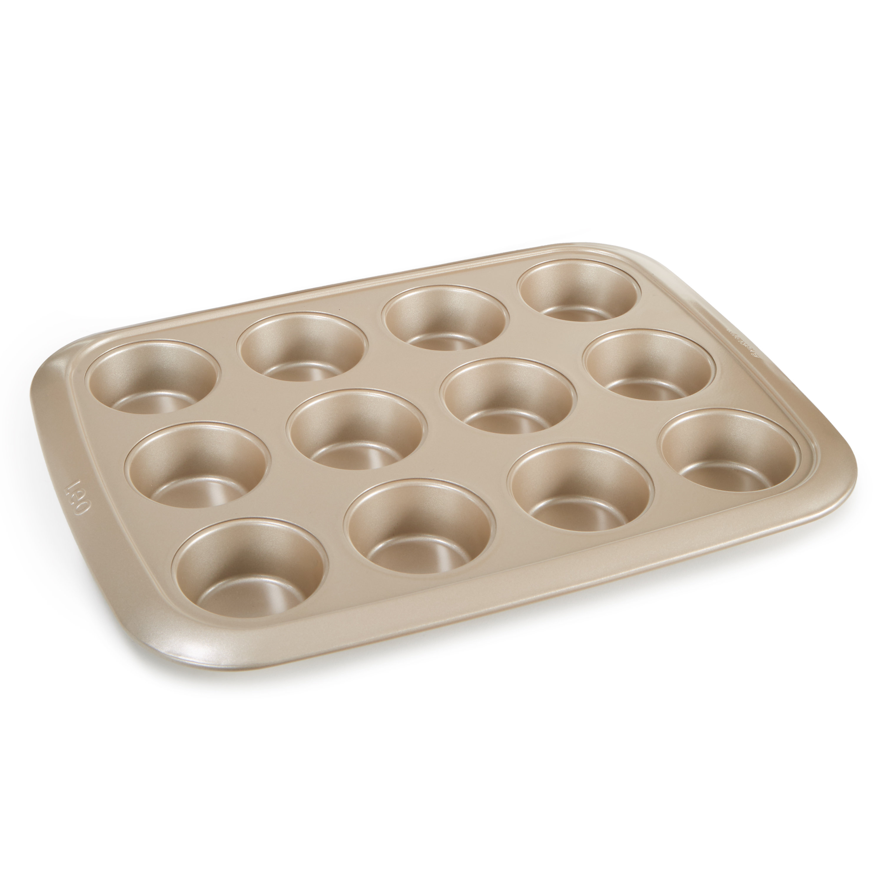 Culinary Edge 12 Cup Non-Stick Ceramic Muffin Pan with Lid & Reviews