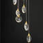Luminaire suspendu caillou à lumières multiples-112622581-112622584-112622587