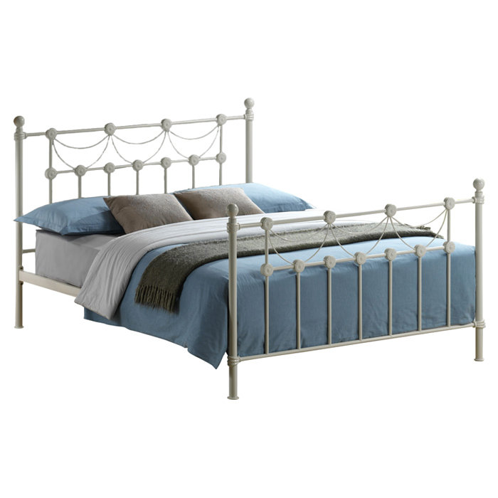 Solid Wood Bed, Double (4'6)