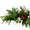 Holiday Arrangement with Evergreens, Berries and Pinecones
