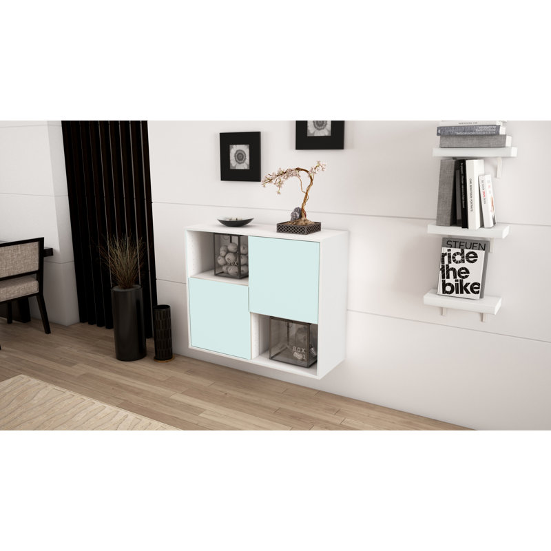Reddick 92cm Sideboard, Light Blue