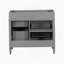 Meuble-lavabo de 36 po sans lavabo supérieur, armoire de rangement moderne avec 2 tiroirs et un tiroir rabattable (n'inclut pas le lavabo)-120226026
