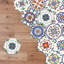 20cm W x 23cm L PVC Peel and Stick Mosaic Tile