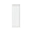 Niche de douche rectangulaire encastrée 24 po x 9 po en acier inoxydable de calibre 18 blanc crème