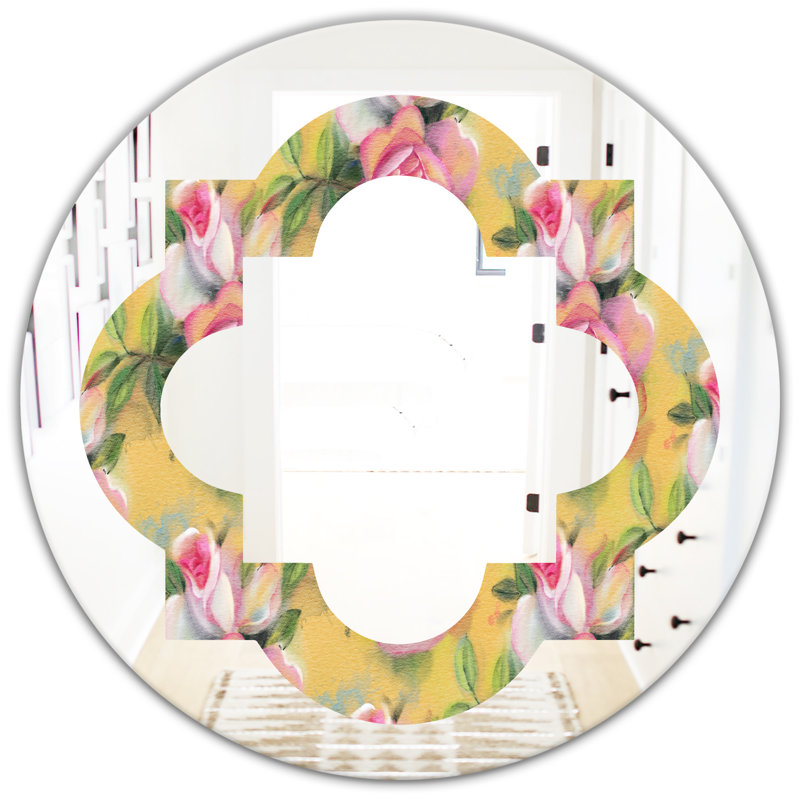 Miroir mural Quatrefoil, 31,5 po x 31,5 po