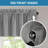 100% Blackout Curtain Valances for Kitchen Windows/Bathroom/Living Room/Bedroom Thermal Insulated Rod Pocket Valances for Windows, 2 Pack-1508882546