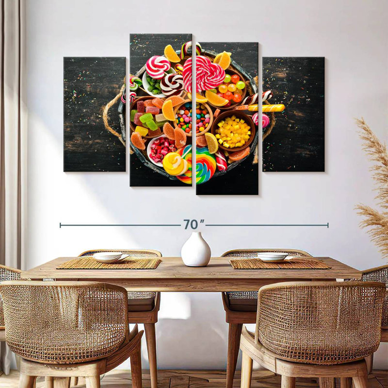 Yarlin Sweets Overload, 42" H x 68" W
