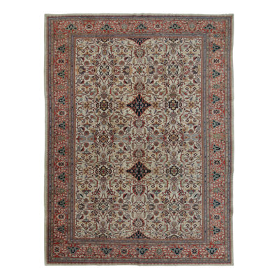 Antique One-of-a-Kind 10'2" X 13'6" Hand Knotted Area Rug