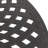 Abery Round 2 - Person 31.5" Aluminum Bistro Set with Cushions(Black with Gold Speckles)-2100782519