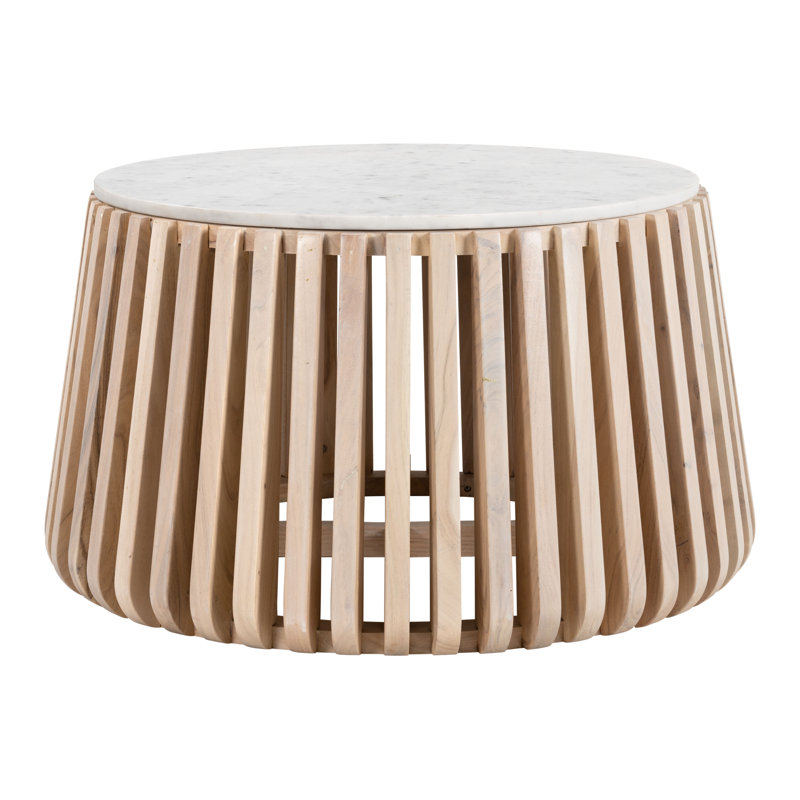 Table basse Dolle, Brun
