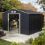 Rowlinson Trentvale Metal Apex Shed with Assembly-109248296-121674900