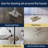 Dust Mop for Hardwood Floors - Extendable Duster Wand with 59” Long Telescoping Handle and Washable Wool Floor Mop Head - Long Dusters for Cleaning - Household Cleaning Tools by Kings County Tools