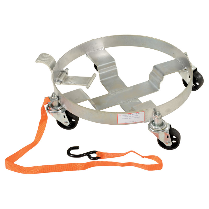 900 Lb. Capacity Drum Dolly