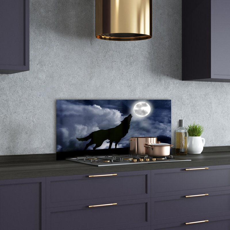 Francys 50cm W x 100cm L Glass Peel and Stick Panel