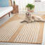Tapis abstrait en jute / sisal Sarok-637519028