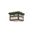 Montclair Mission Outdoor Flush Mount-2059387448-2059387445