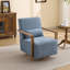 Fauteuil pivotant rembourré de 30,8 po de largeur Ynes-1655891747