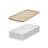 Oloran Recycled Plastic Bin with Bamboo Lid-79030726