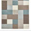 Bahnu area rug Machine Woven Runner Beige/Blue