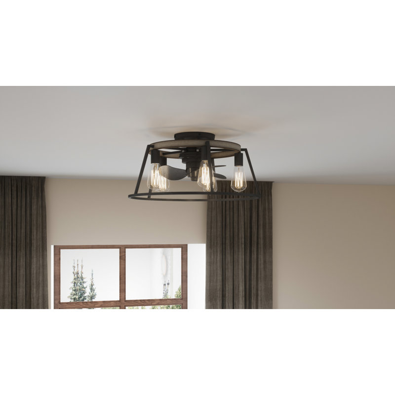 Kreamer 14'' Ceiling Fan with Light Kit