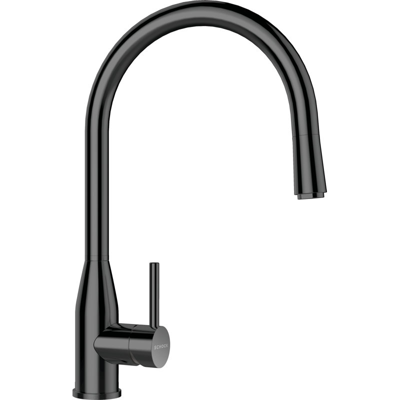 Schock Single Lever Monobloc Tap, Gunmetal