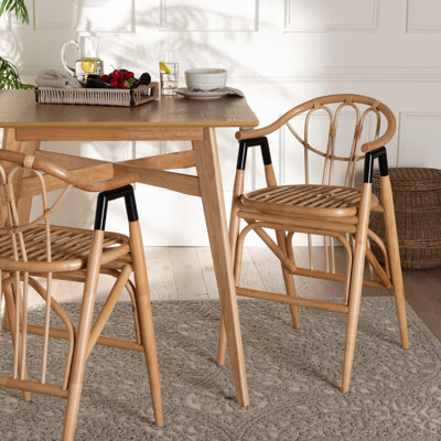 Berga Wicker Counter Stool