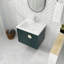 Meuble-lavabo flottant avec porte à fermeture en douceur 24 po / 28 po-94890361