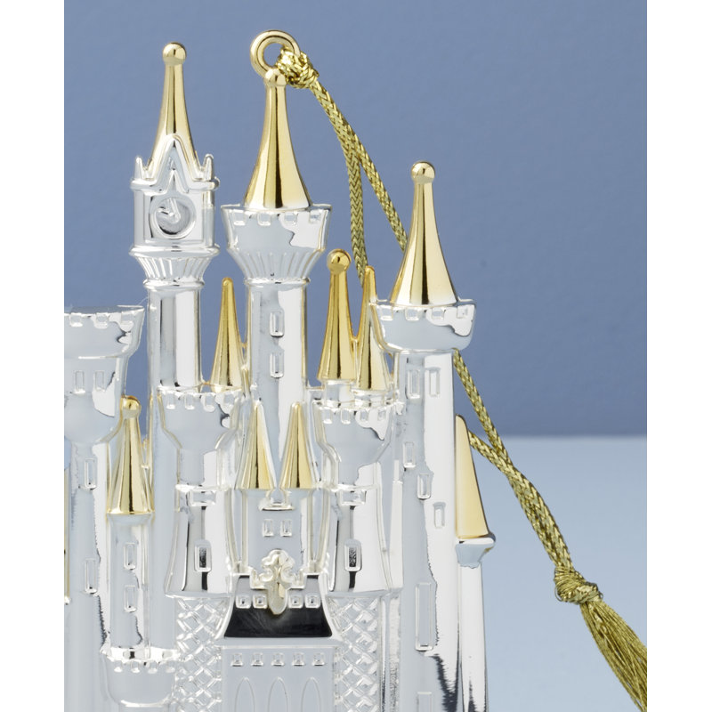 2025 Cinderella Castle Silverplate Ornament