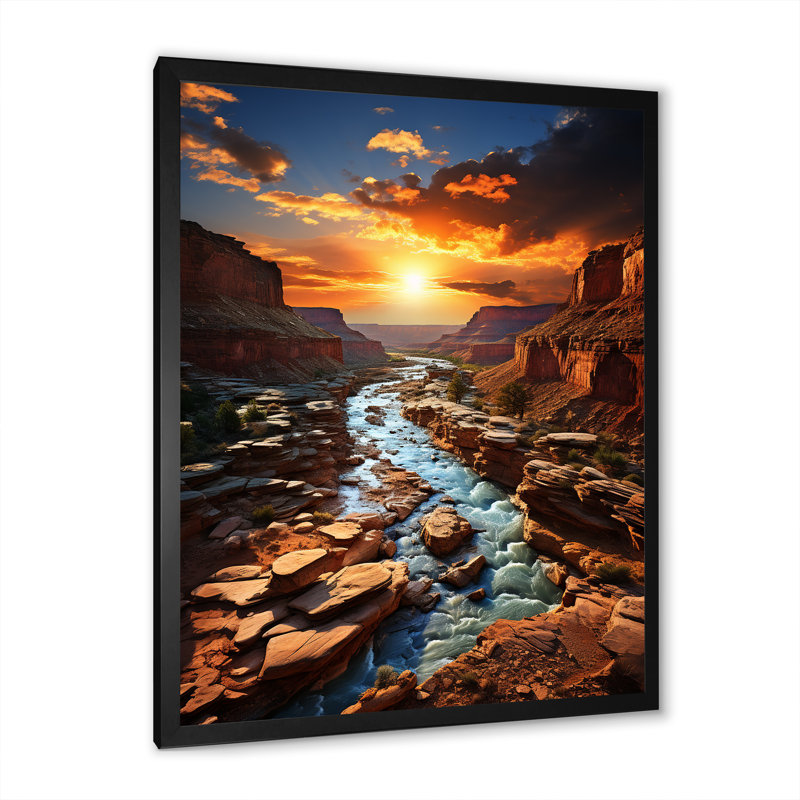 Bendte Majestic Stormscape, Cadre photo noir, H 32 po x l 24 po x P 1 po