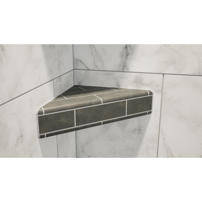 10in. × 10in. × 2in. The Original Corner Shower Shelf® with Wedi®