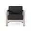 Simple elegance for living room, chic accent chair-792493430