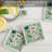 Indiana 4 Piece Tumbled Tile Coaster Set