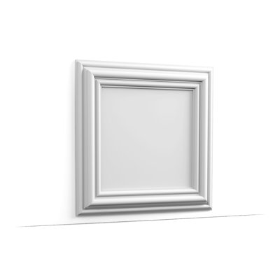 1-1/4 in x 19-5/8 in x 19-5/8 in Autoire Primed White Polyurethane Decorative Wall Paneling