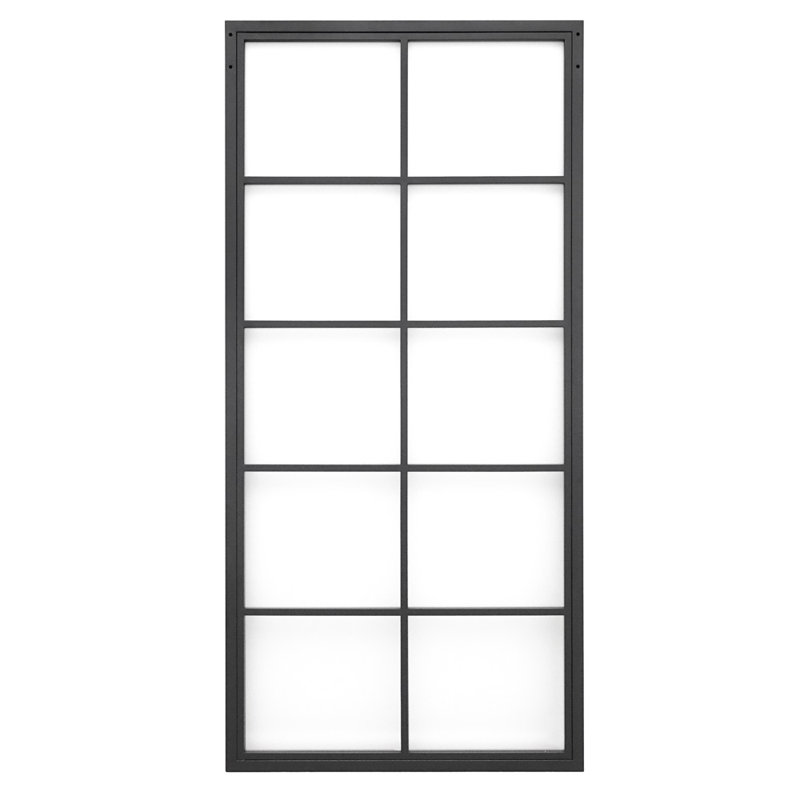 Brawley Metal Sliding Door, 210cm H x 90cm W x 3cm D