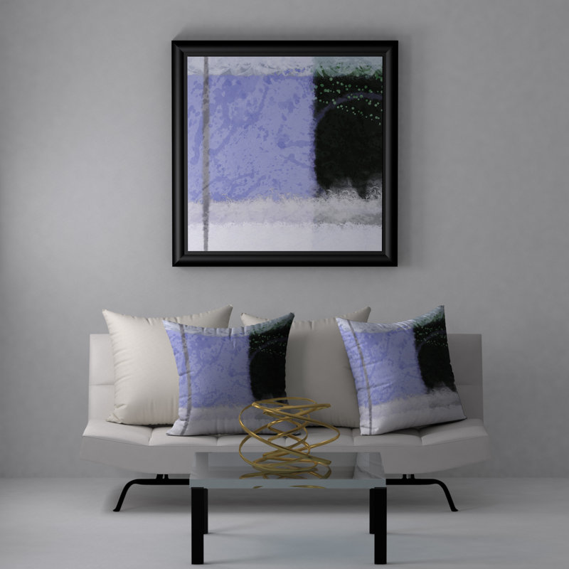 Housse de coussin décorative carrée/insert radiant, 18 po x 18 po