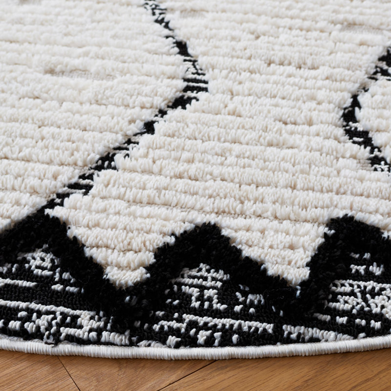 Shiflet Performance Geometric Rug, Square 6'7"