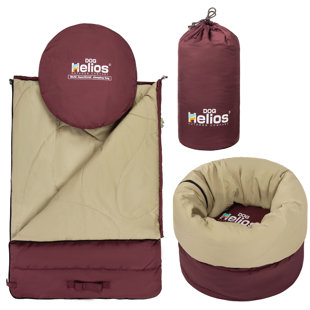 Tapis de voyage et de camping arrondi 2-en-1 Dog Helios