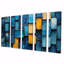 Art géométrique impulsion géométrique II - Op Art mural - décoration murale moderne-1484994744-1484994747