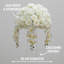 50cm Faux Rose Plant