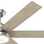 Ventilateur de plafond standard à DEL 6 pales 60 "avec commande murale et ensemble d'éclairage inclus-39397229