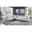 Atronia Fabric Sectional Sofa W/4 Pillows