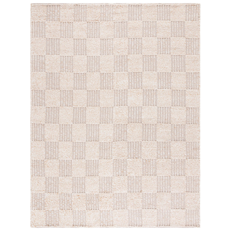 Tapis brun / ivoire Abbi 701, Rectangle 8 pi x 10 pi