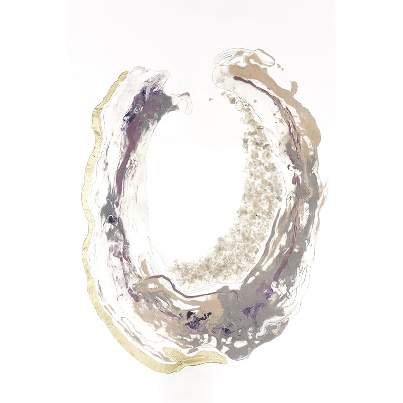 «Fluorite I», peinture sur toile, H 36 po x l 24 po
