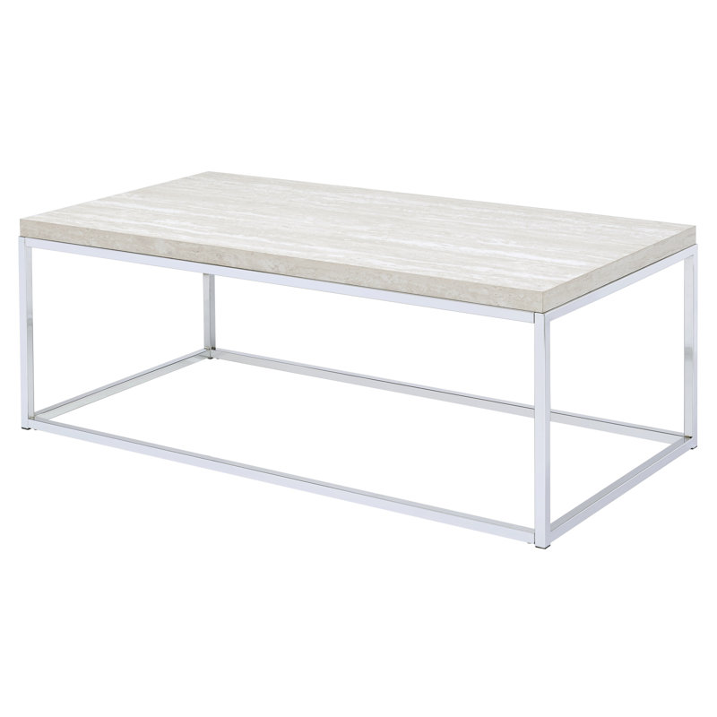 Table basse à base ouverte