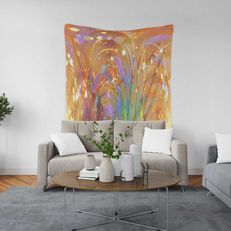 Tapisserie murale, H 88 po x l 104 po