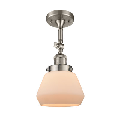 Chill Glass Semi Flush Mount