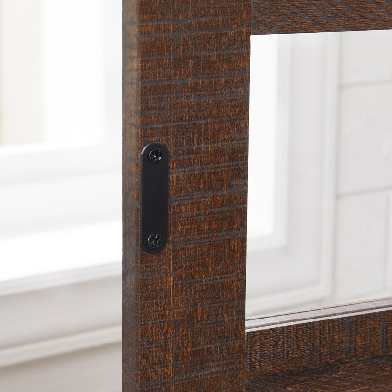 Farmhouse TV Stand With Fireplace Insert And Modern Farmhouse Style