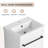 18" Single Bathroom Vanity With Ceramic Top-115143618