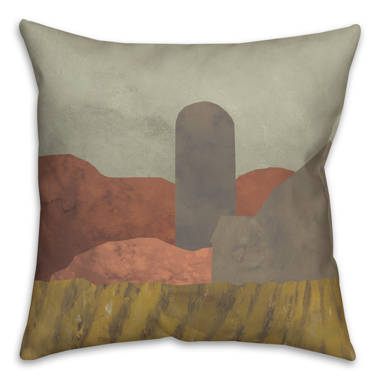 Jill Cotton Blend Throw Pillow